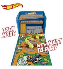 Hot Wheels HWCC20 Car Storage with Parking Lot & Playmat Area